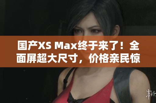 国产XS Max终于来了！全面屏超大尺寸，价格亲民惊喜