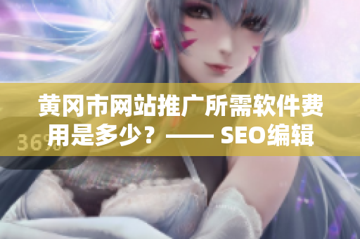 黄冈市网站推广所需软件费用是多少？—— SEO编辑