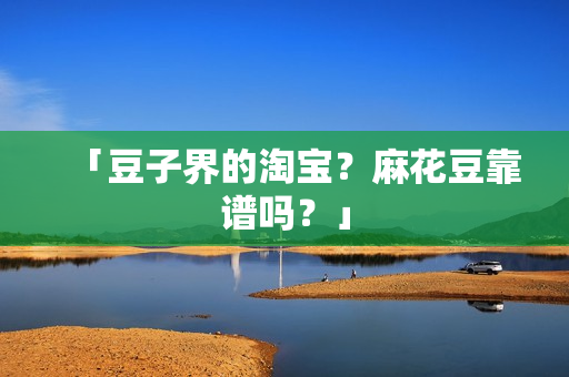 「豆子界的淘宝？麻花豆靠谱吗？」