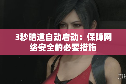 3秒暗道自动启动：保障网络安全的必要措施