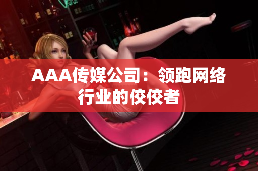 AAA传媒公司：领跑网络行业的佼佼者