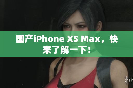 国产iPhone XS Max，快来了解一下！