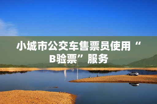小城市公交车售票员使用“B验票”服务
