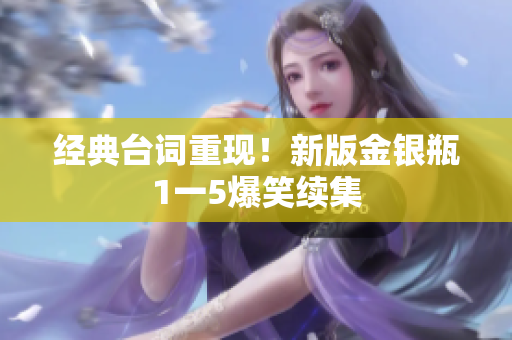 经典台词重现！新版金银瓶1一5爆笑续集