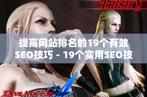 提高网站排名的19个有效SEO技巧 - 19个实用SEO技巧助力网站排名提升