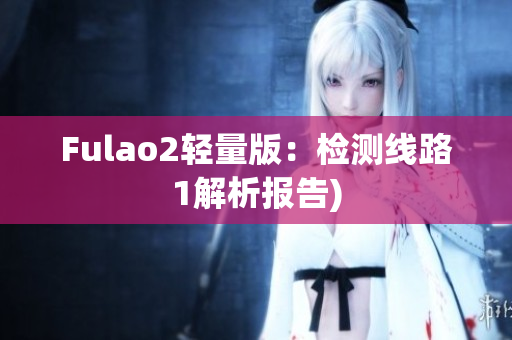 Fulao2轻量版：检测线路1解析报告)