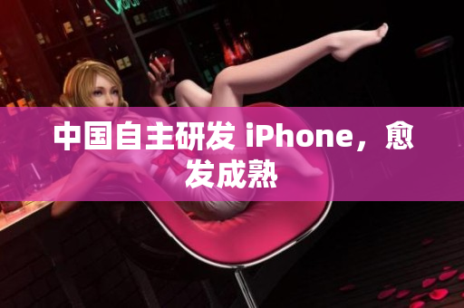 中国自主研发 iPhone，愈发成熟