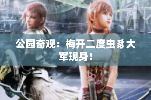 公园奇观：梅开二度虫豸大军现身！