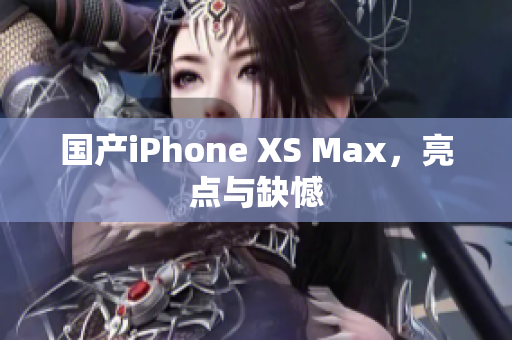 国产iPhone XS Max，亮点与缺憾