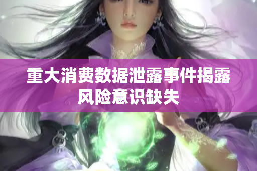 重大消费数据泄露事件揭露风险意识缺失