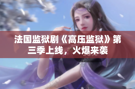 法国监狱剧《高压监狱》第三季上线，火爆来袭