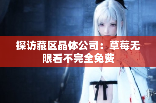 探访藏区晶体公司：草莓无限看不完全免费