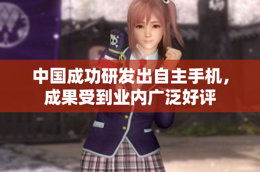 中国成功研发出自主手机，成果受到业内广泛好评