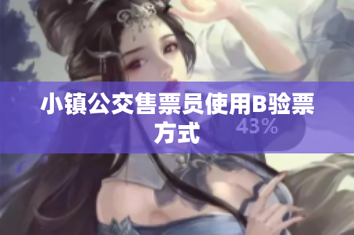 小镇公交售票员使用B验票方式
