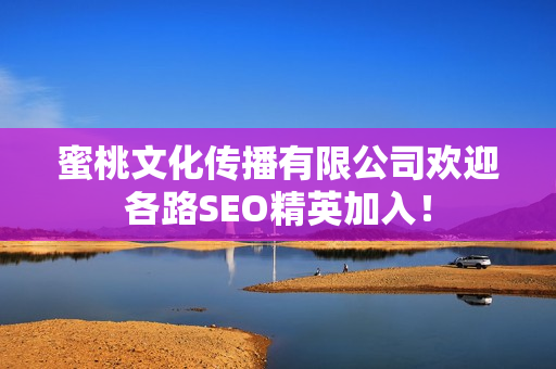 蜜桃文化传播有限公司欢迎各路SEO精英加入！