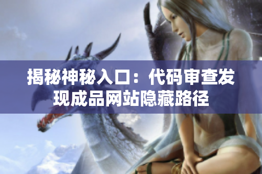 揭秘神秘入口：代码审查发现成品网站隐藏路径