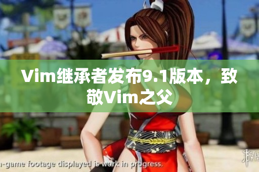Vim继承者发布9.1版本，致敬Vim之父
