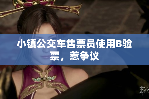 小镇公交车售票员使用B验票，惹争议