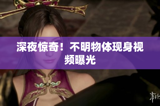 深夜惊奇！不明物体现身视频曝光
