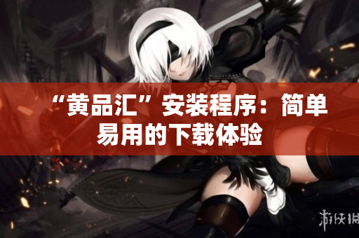 “黄品汇”安装程序：简单易用的下载体验
