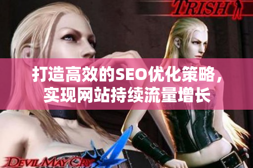 打造高效的SEO优化策略，实现网站持续流量增长