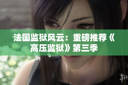 法国监狱风云：重磅推荐《高压监狱》第三季