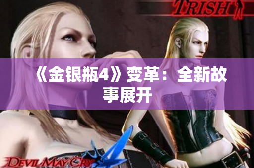 《金银瓶4》变革：全新故事展开