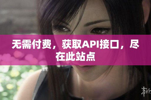 无需付费，获取API接口，尽在此站点