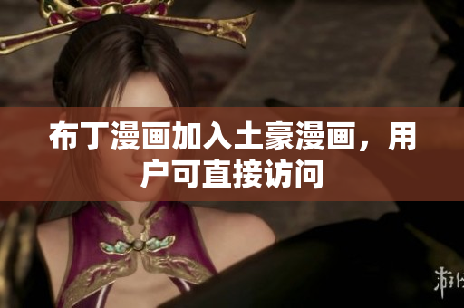 布丁漫画加入土豪漫画，用户可直接访问