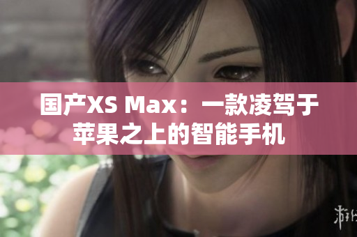 国产XS Max：一款凌驾于苹果之上的智能手机