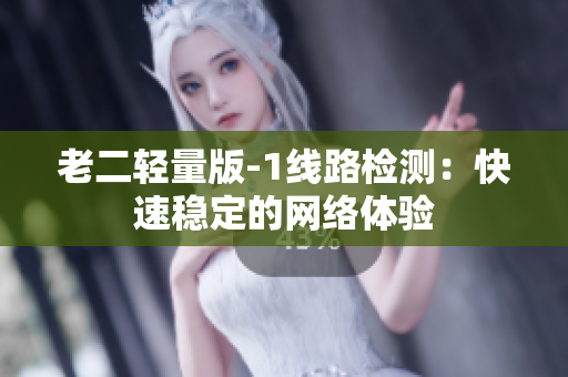 老二轻量版-1线路检测：快速稳定的网络体验