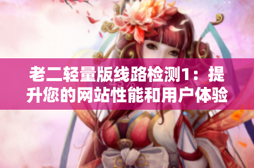 老二轻量版线路检测1：提升您的网站性能和用户体验