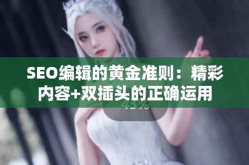 SEO编辑的黄金准则：精彩内容+双插头的正确运用