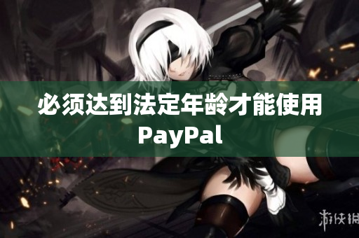 必须达到法定年龄才能使用PayPal