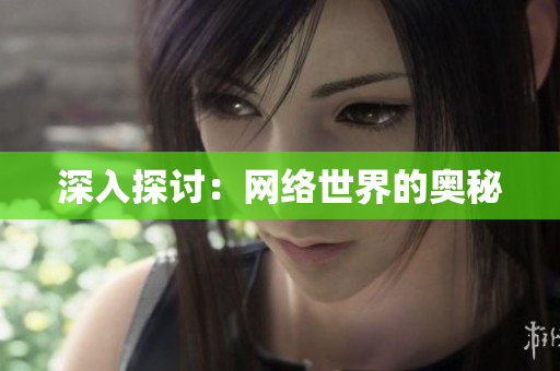 深入探讨：网络世界的奥秘