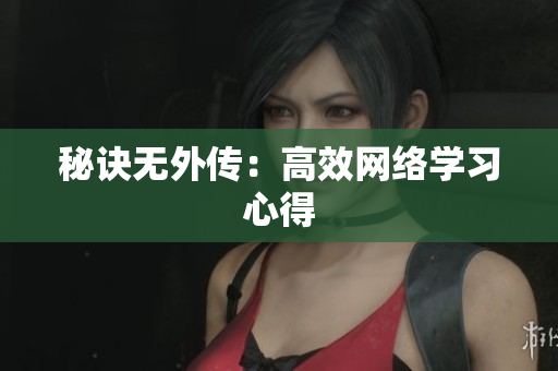 秘诀无外传：高效网络学习心得