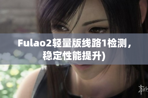 Fulao2轻量版线路1检测，稳定性能提升)
