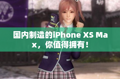 国内制造的iPhone XS Max，你值得拥有！