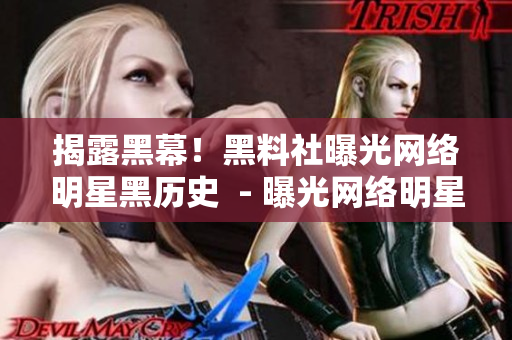 揭露黑幕！黑料社曝光网络明星黑历史  - 曝光网络明星黑历史，黑料社揭露黑幕
