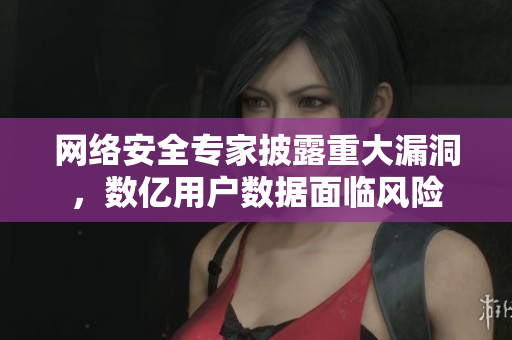 网络安全专家披露重大漏洞，数亿用户数据面临风险