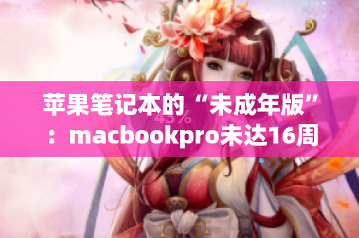 苹果笔记本的“未成年版”：macbookpro未达16周岁