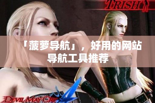 「菠萝导航」，好用的网站导航工具推荐