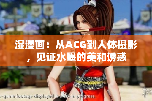 湿漫画：从ACG到人体摄影，见证水墨的美和诱惑