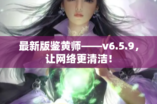 最新版鉴黄师——v6.5.9，让网络更清洁！