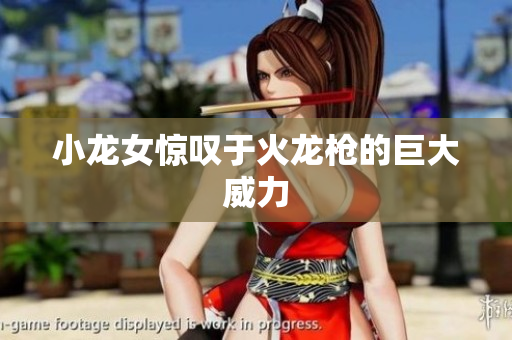 小龙女惊叹于火龙枪的巨大威力