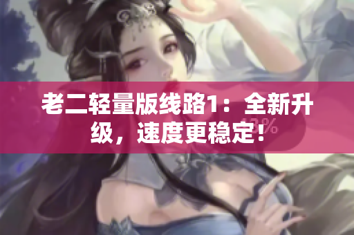 老二轻量版线路1：全新升级，速度更稳定！