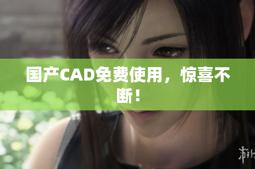 国产CAD免费使用，惊喜不断！