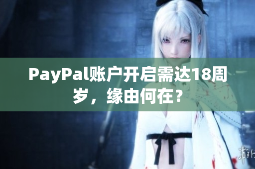 PayPal账户开启需达18周岁，缘由何在？
