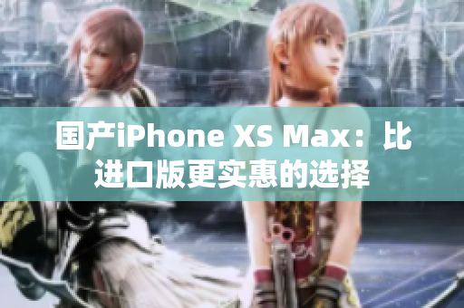 国产iPhone XS Max：比进口版更实惠的选择