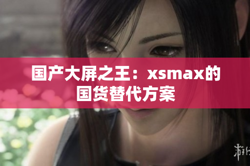 国产大屏之王：xsmax的国货替代方案